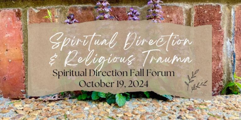 2024 Spiritual Directors Fall Forum